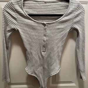 Ribbed bodysuit